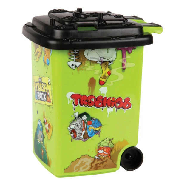 The Trash Pack Wheelie Bin Collectors Case with 2 Trashies Image 1