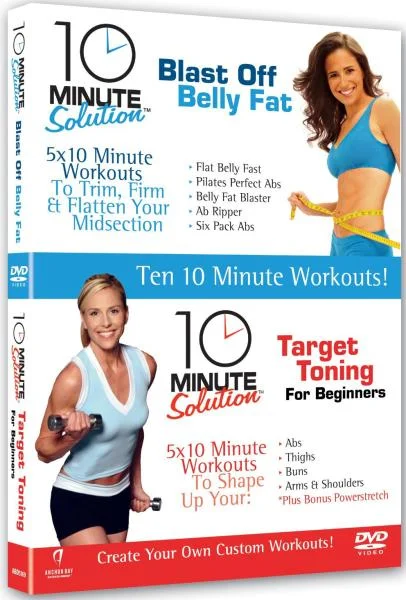10 Minute Solution Double Pack (Blast Off Belly Fat and Target Toning) Image 1
