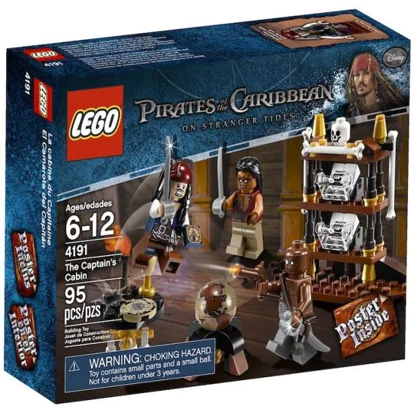 LEGO Pirates Of The Caribbean: The Captain's Cabin (4191) Image 1