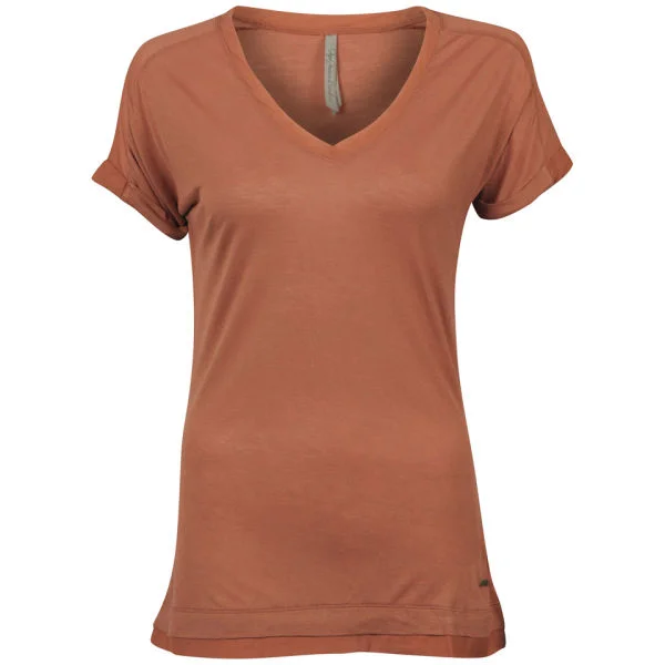 Pepe Women's Stooges Basic T-Shirt - Orange/ Brown - XS - Noir Image 1