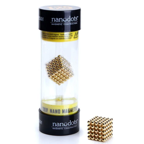 Nanodots Magnetic Constructors Gold - 125 Dots Image 1