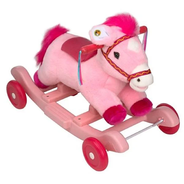 Kiddieland Pink Rocking Horse Image 1