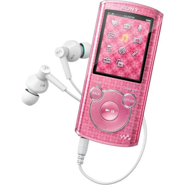 Sony 8Gb MP3 Player - Pink Image 1
