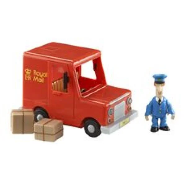 Postman Pat Vehicle and accessory set - royal mail van Image 1