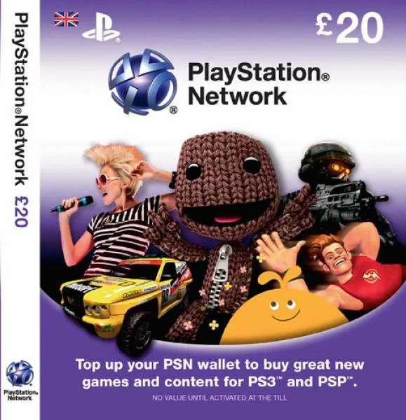 Playstation Network Card (PSN) - £20 Image 1