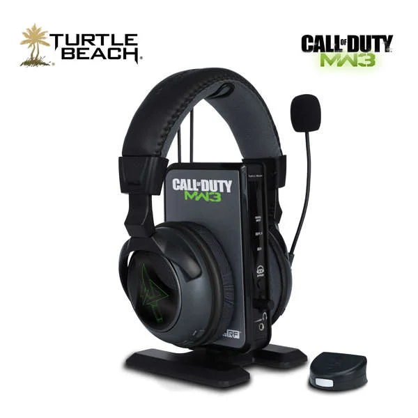 Turtle Beach Call of Duty: Modern Warfare 3 Ear Force Delta: Limited Edition Programmable Wireless 7.1 Surround Sound Gaming Headset Image 1