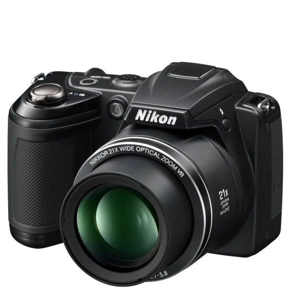 Nikon Coolpix L310 Compact Digital Camera - Black (14.1MP, 21x Optical Zoom) 3 Inch LCD Refurbished Image 1