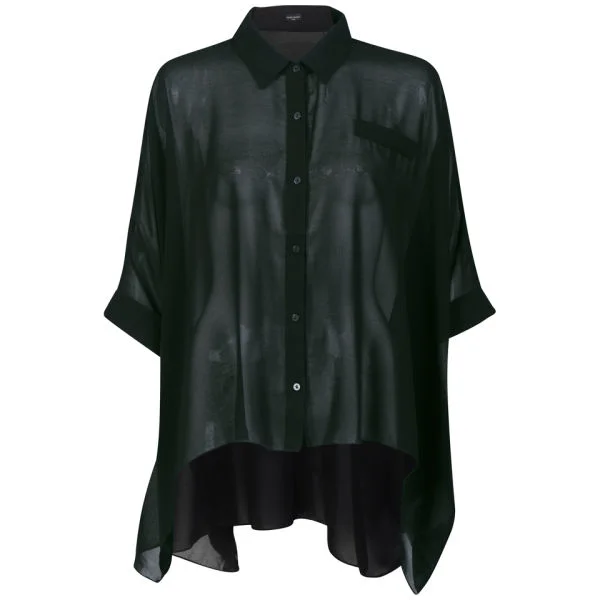 Vero Moda Women's Pearly Boxy Blouse - Black - XS - Noir Image 1