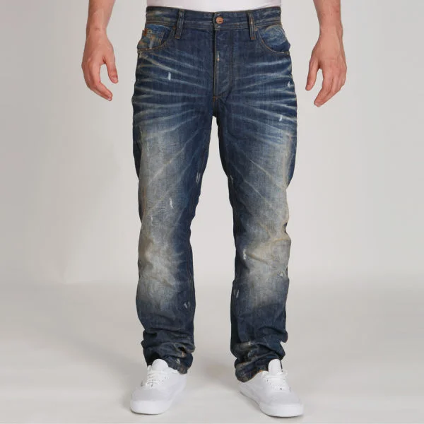 Jack & Jones Men's Vintage Stan Original Jeans - Indigo - 30/30 - Indigo Image 1