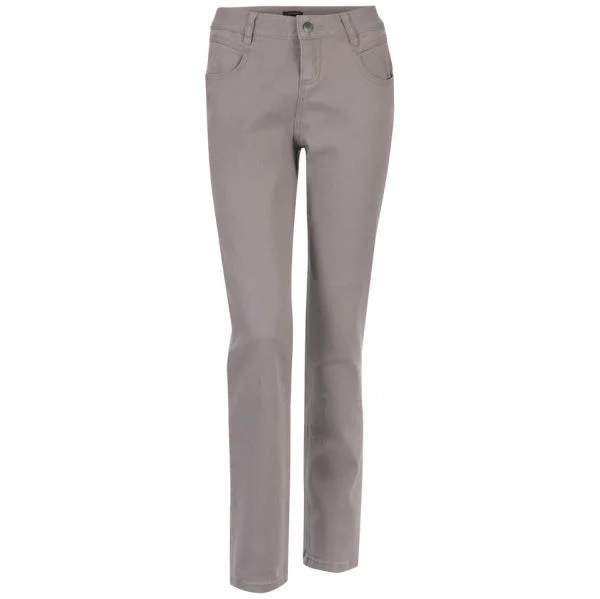 Full Circle Women's Dutchie Slim Leg Jeans - Smoke - 26R - Gris Image 1