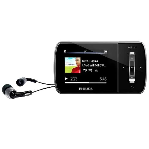 Philips GoGear Ariaz 8GB Media Player with iPlayer Compatibility Image 1