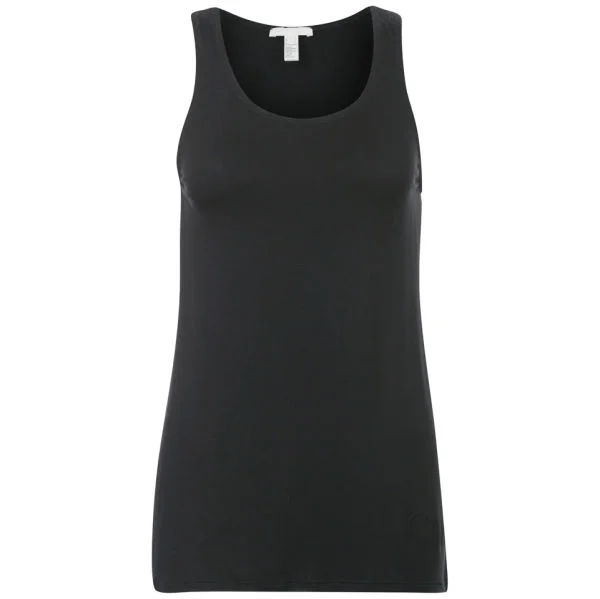 Chloe Women's Long Vest Top - Black - 10 - Noir Image 1