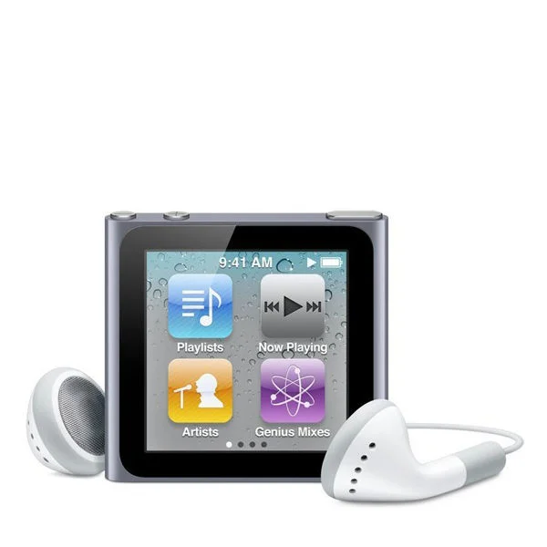 Apple iPod Nano 8GB - Graphite 6th Generation Image 1