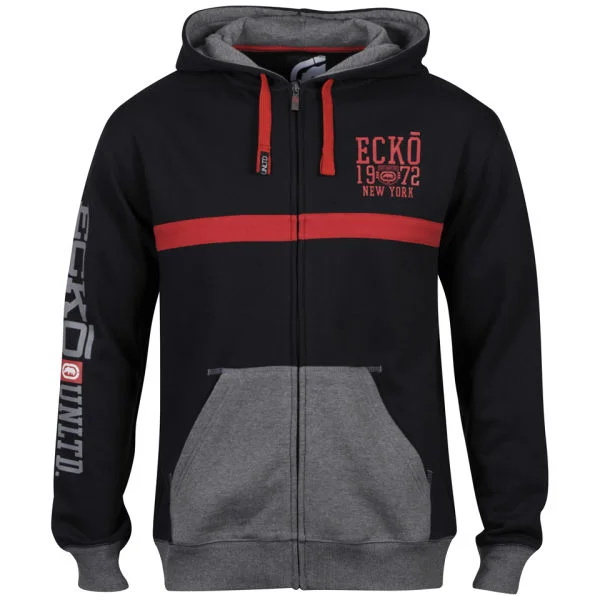 Ecko Men's Dodworth Hoody - Black - S - Noir Image 1