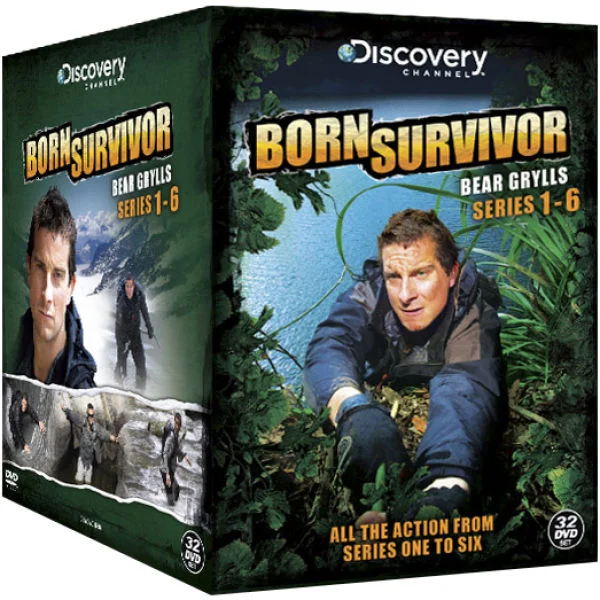 Born Survivor Bear Grylls - Series 1-6 Box Set Image 1
