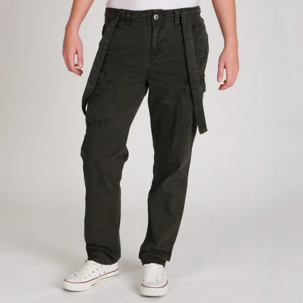 Bench Women's Fistral Cargo Trousers - Black - 26R - Noir Image 1