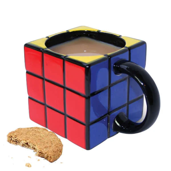 Rubik's Cube Style Mug Image 1