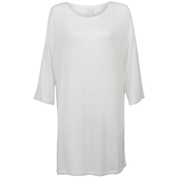 Chloe Women's Oversized T-Shirt - White - 10 - Blanc Image 1