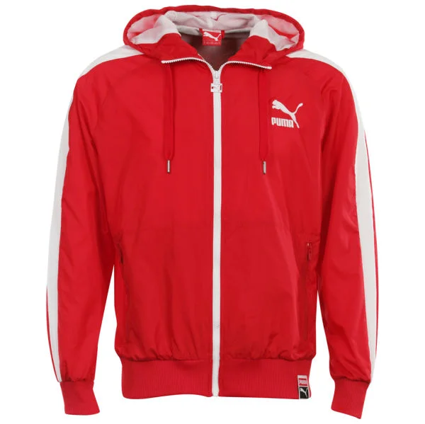 Puma T7 Windbreaker Jacket - Red - S - Rouge Image 1