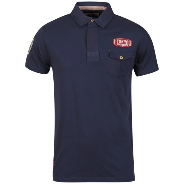 Tokyo Laundry Men's Kenzo Polo Shirt - Mood Indigo - S - Mood Indigo Image 1