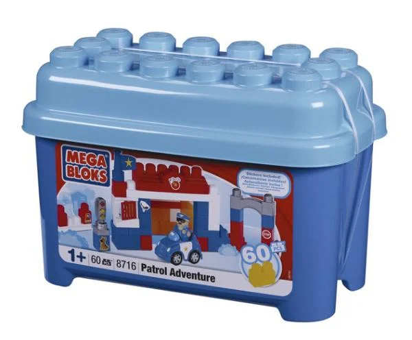 Mega Bloks Patrol Adventure Tub Image 1