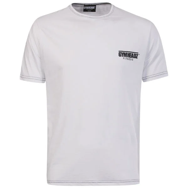 Gymheadz Sportswear Men's White T-Shirt - S - Blanc Image 1
