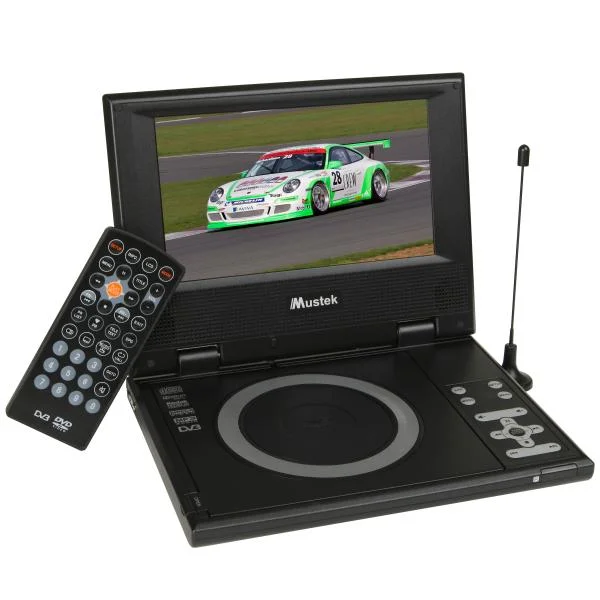 Mustek MPV730T Portable DVD Player with DVB-T Image 1