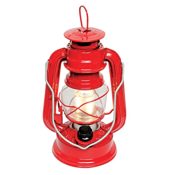 LED Scout Storm Lantern Large - Red Image 1