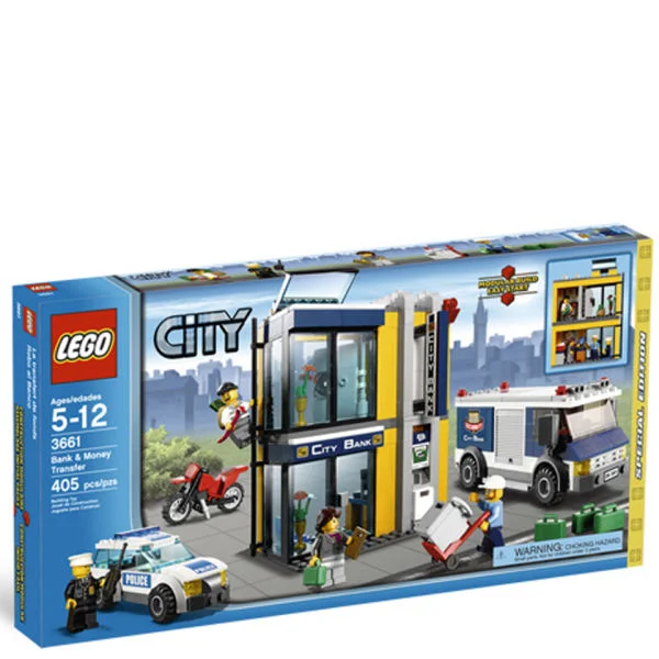 LEGO City: Bank and Money Transfer (3661) Image 1