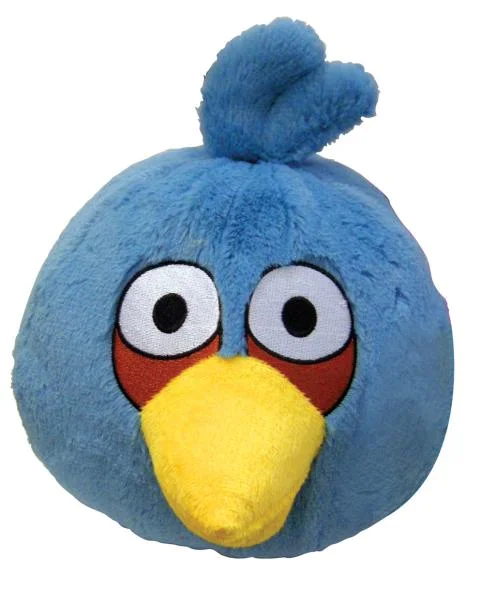 Angry Birds: 8 Inch Plush Blue Bird Image 1