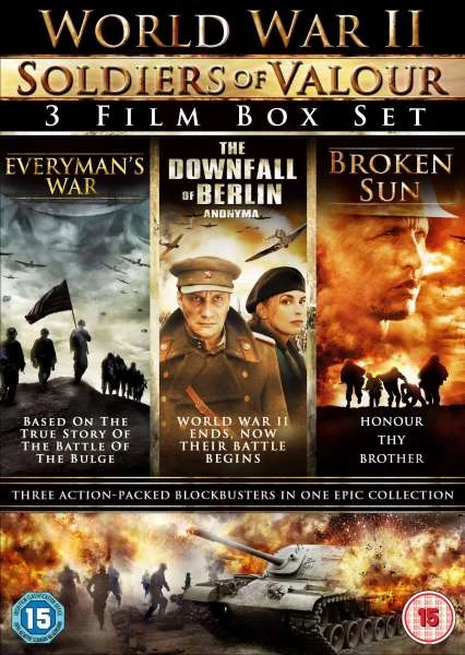 World War II: Soldiers Of Valour - 3 Film Box Set Image 1