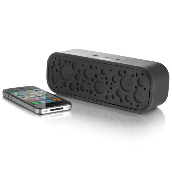 Bluetooth Soundbox with Mic - Black Image 1