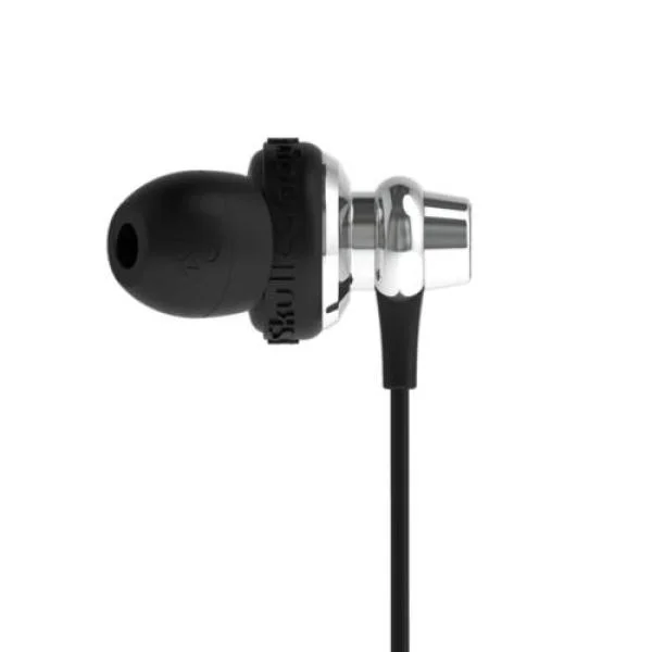 Skullcandy 2010 Heavy metal Earphones w/Mic - Chrome/Black Image 1
