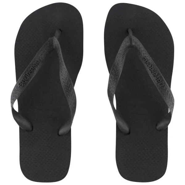 Havaianas Women's Slim Flip Flops - Black - 1/2 - Noir Image 1