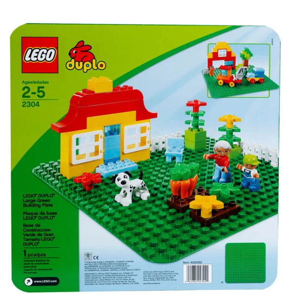 Plaque de base LEGO® DUPLO® -Verte (2304) Image 1