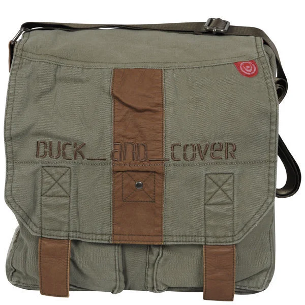Duck and Cover Military Satchel Image 1