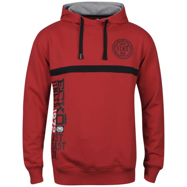 Ecko Men's Banner Hoody - Red/Black - S - Rouge/Noir Image 1