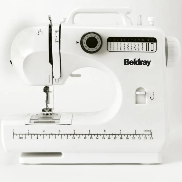 Beldray 12 Stitch Sewing Machine Bundle with FREE 200 Pc Sewing Kit With Carry Case Image 1