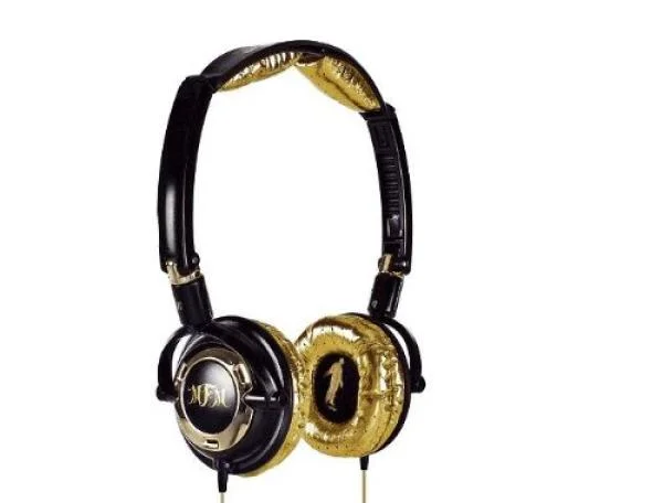 Skull Candy Lowrider Headphones - Gold/Black Image 1