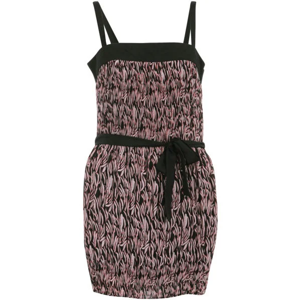 nümph Womens Elsa Pleated Dress - Vision Pink - M - Rose Image 1