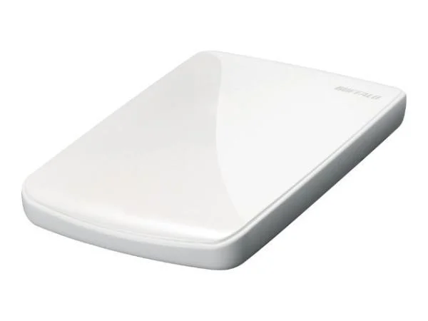 Buffalo Ministation Lite 320GB Portable USB 2.0 Hard Drive (White) Image 1