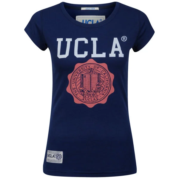 UCLA Women's May Logo Print T-Shirt - Twilight Blue - S - Bleu Image 1