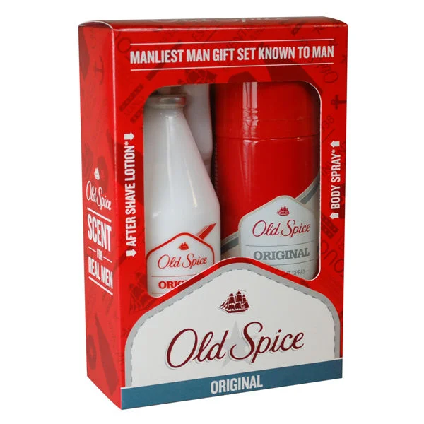 Old Spice Original Set (100ml Aftershave, 150ml Body Spray) Image 1