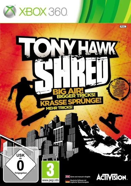 Tony Hawk: Shred (Solus) Image 1