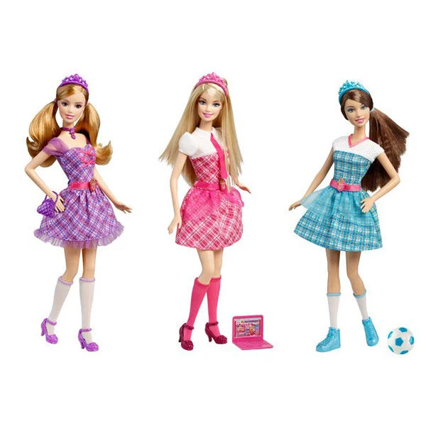 Barbie Princess Charm School Girl Dolls Image 1