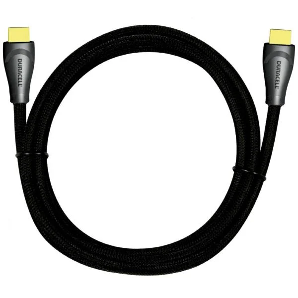 Duracell 3D HDMI 1.4 cable (Black Full Metal) Image 1