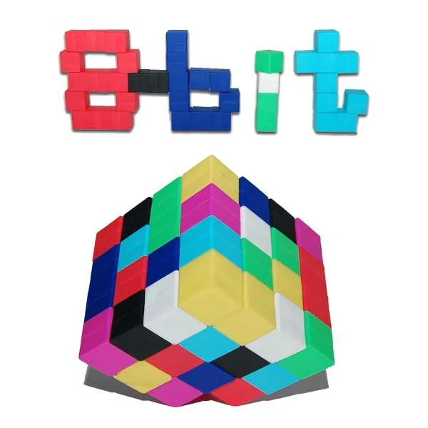 8-Bit Pixel Cube Image 1