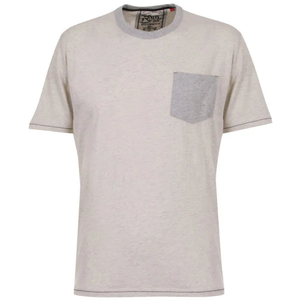 French Connection Men's T-Shirt - Vanilla - S - Vanilla Image 1