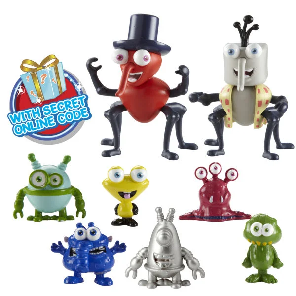 Paquet de Figurines Bin Weevil And Binbot Image 1