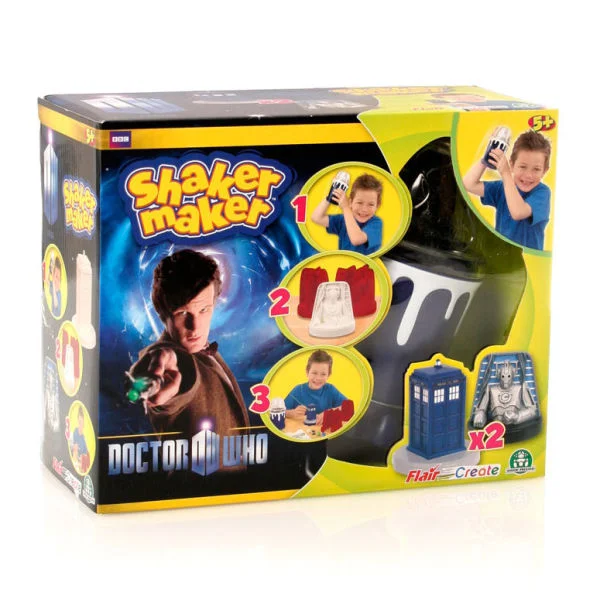 Dr Who Classic Shaker Maker (Tardis & Cyberman) Image 1